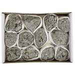 Natural Conformal Pyrite Is A Large Natural Crystalline Mineral